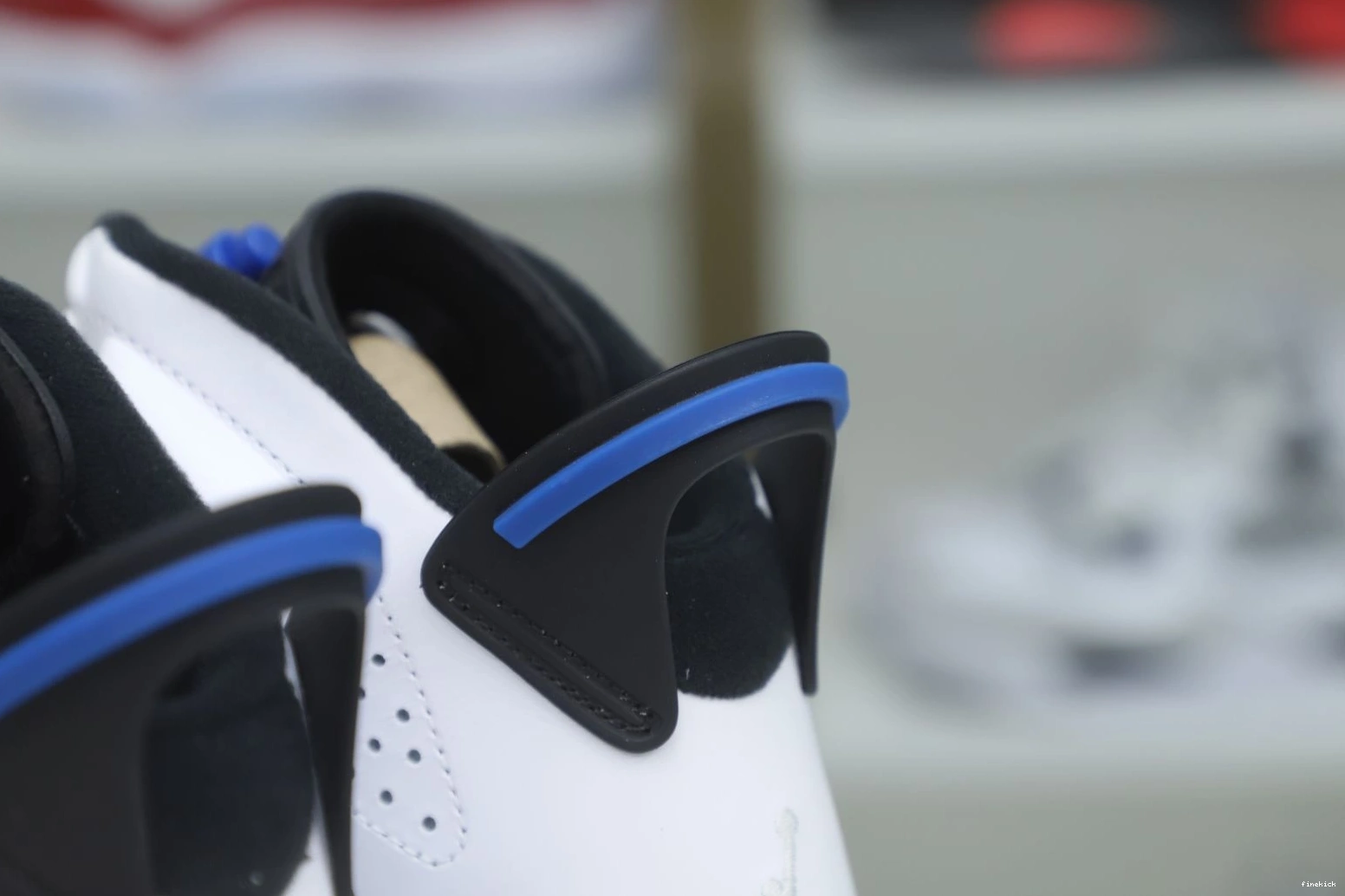 JORDAN RETRO 6 SPORT BLUE AIR 0813
